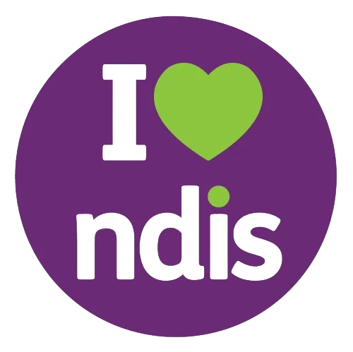 I love NDIS community supporter badge